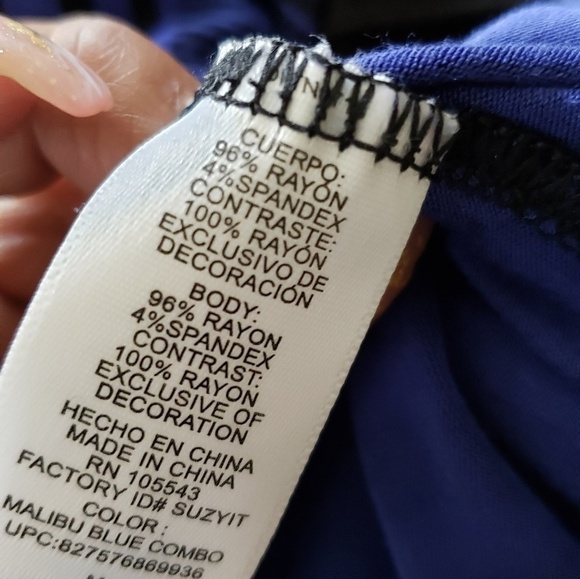 Daisy Fuentes Maxi dress with slit - Picture 6 of 7